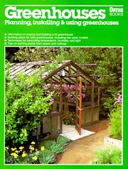 Cover of: Greenhouses by T. Jeff Williams