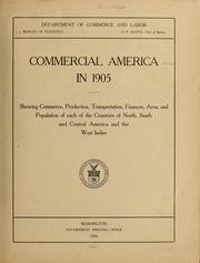 Cover of: Commercial America in 1905