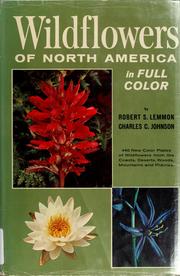 Cover of: Wildflowers of North America in full color | Robert Stell Lemmon