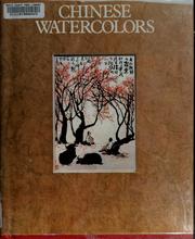 Cover of: Chinese watercolours by Josef Hejzlar