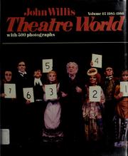 Cover of: Theatre world