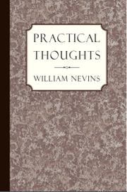 Cover of: Practical thoughts by William Nevins
