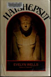 Cover of: Hatshepsut.