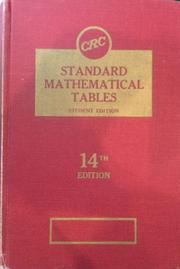 Cover of: Standard Mathematical Tables: Fourteenth Edition