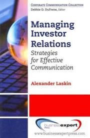 Managing investor relations