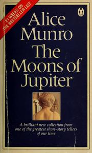Cover of: The moons of Jupiter by Alice Munro