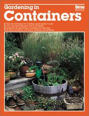 Cover of: Gardening in Containers