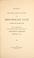 Cover of: Proceedings at the third annual dinner of the Republican Club of the City of New York