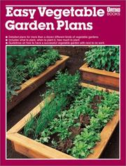 Cover of: Easy vegetable garden plans