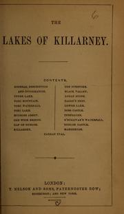 The lakes of Killarney by Thomas Nelson & Sons