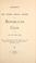 Cover of: Proceedings at the eighth annual dinner of the Republican Club of the City of New York