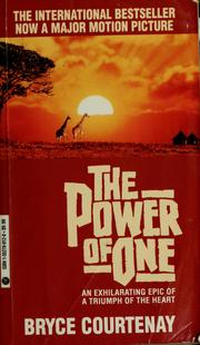 Cover of: The power of one by Bryce Courtenay