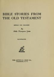 Cover of: Bible stories from the Old Testament