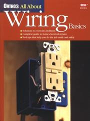 Cover of: Ortho's all about wiring basics.