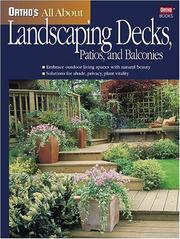 Cover of: Ortho's all about landscaping decks, patios, and balconies