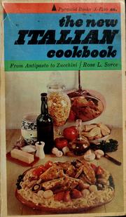Cover of: The new Italian cookbook. by Rose L. Sorce