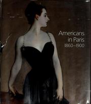 Cover of: Americans in Paris, 1860-1900