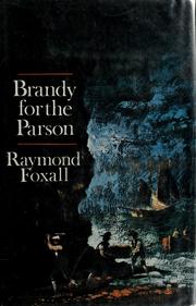 Cover of: Brandy for the parson. | Raymond Foxall