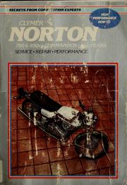 Cover of: Norton service-repair handbook, 750 & 850 cc Commandos, all years