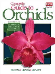 Cover of: Complete guide to orchids.