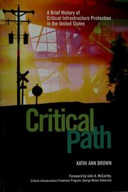 Cover of: Critical path by Kathi Ann Brown