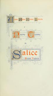 Le acque salso, bromo, iodiche e le potabili di Salice presso Voghera by Luigi Mangiagalli