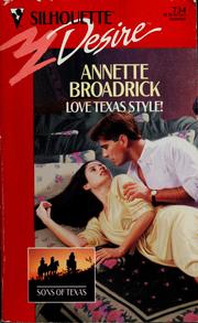 Cover of: Love Texas style
