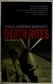 Cover of: Death rites by Alicia Giménez Bartlett