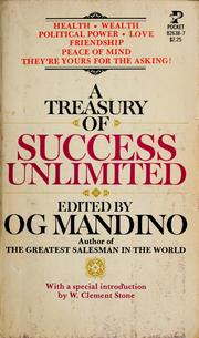 Cover of: Og Mandino's treasury of success unlimited by Og Mandino