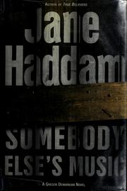 Cover of: Somebody else's music