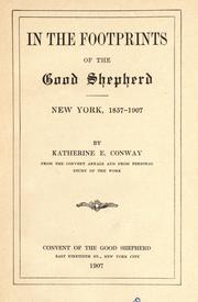 Cover of: In the footprints of the Good Shepherd by Katherine Eleanor Conway, Katherine Eleanor Conway