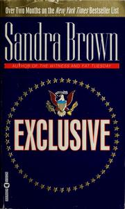 Cover of: Exclusive by Sandra Brown