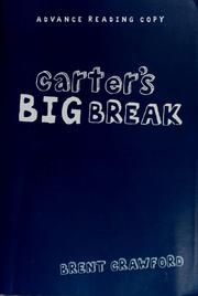 Cover of: Carter