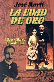 Cover of: La edad de oro by José Martí