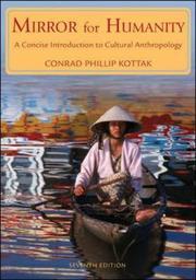 Cover of: Mirror for Humanity by Conrad Phillip Kottak, Conrad Phillip Kottak
