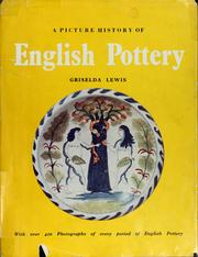 Cover of: A picture history of English pottery