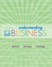 Cover of: Understanding Business