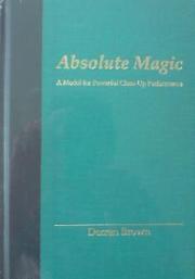 Cover of: Absolute magic