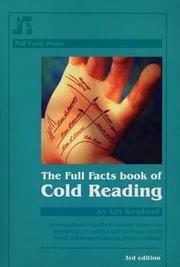 The Full Facts book of Cold Reading by Ian Rowland