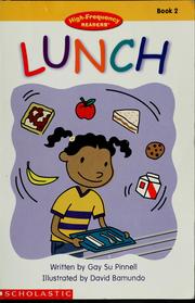 Cover of: Lunch by Gay Su Pinnell