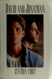 Cover of: David and Jonathan by Cynthia Voigt