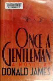 Cover of: Once a gentleman