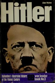 Cover of: Hitler. by Alan Wykes