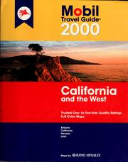 Cover of: Mobil travel guide 2000, California and the West by Mobil Oil Corporation