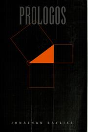 Cover of: Prologos by Jonathan Bayliss