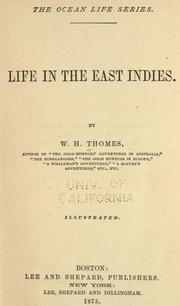 Cover of: Life in the East Indies