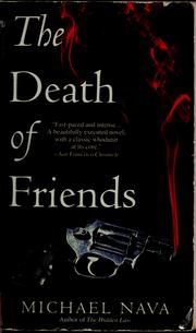 Cover of: The death of friends