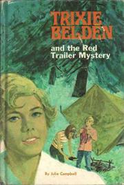 Cover of: Trixie Belden and the red trailer mystery by 