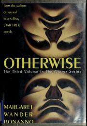 Cover of: Otherwise by Margaret Wander Bonanno