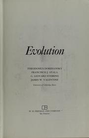 Cover of: Evolution by Theodosius Grigorievich Dobzhansky